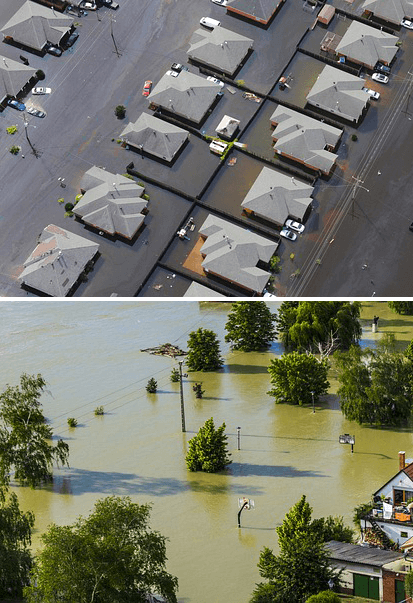 Flooded Homes